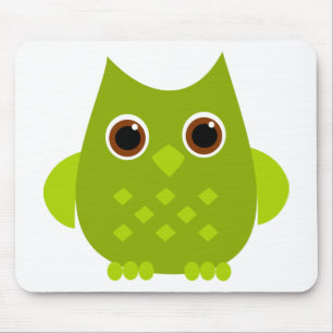 Grünes Ohr Mousepad