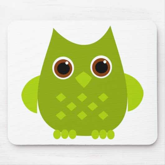 Grünes Ohr Mousepad (Vorne)