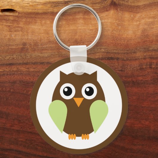 Grünes Ohr Schlüsselanhänger (Vorderseite)