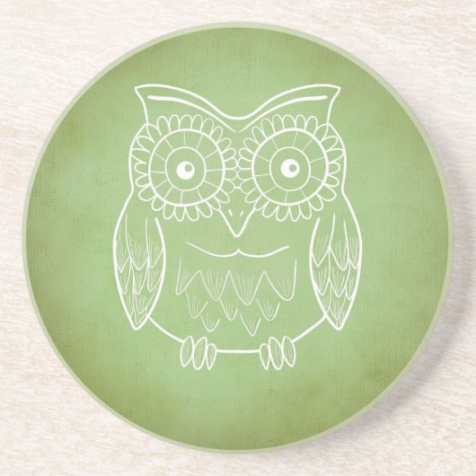 Grünes Ohr Untersetzer (Vorne)