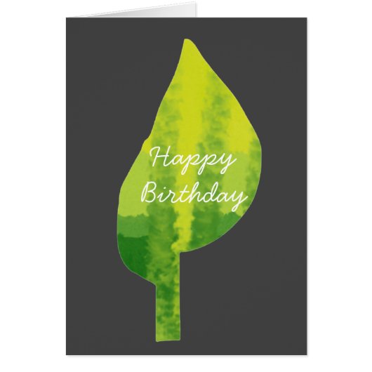 Grünes Öko Design (Vorne)