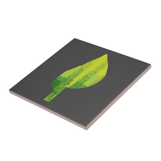 Grünes Öko Design Fliese (Seite)