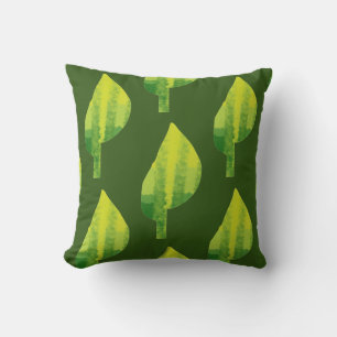 Grünes Öko Design Kissen