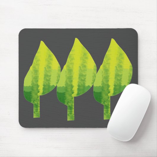 Grünes Öko Design Mousepad (Mit Mouse)