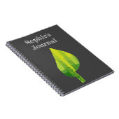 Grünes Öko Design Notizblock (Rechte Seite)