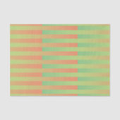 Grünes Orangenstreifen Seidenpapier (Vorderseite)