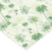 Grünes Palme-Muster Tischdecke (Schrägansicht)