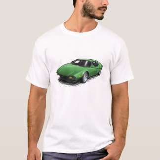 Grünes Pantera auf weißem T - Shirt