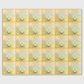 Grünes Papier für digitales Design Geschenkpapier (Flach)