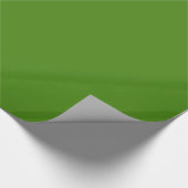 Grünes Papier Geschenkpapier (Ecke)