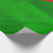 Grünes Papier Geschenkpapier (Ecke)