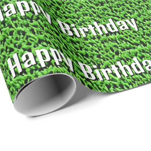 Grünes Papier Geschenkpapier (Rolleneckpunkt)