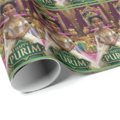 Grünes Papier zum Umpacken von Princess Geschenkpapier (Rolleneckpunkt)