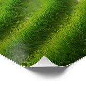 Grünes Paradies: Atemberaubende Aussicht auf die T Poster (Ecke)