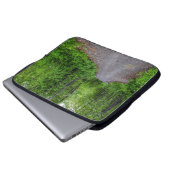 Grünes Paradies Laptopschutzhülle (Vorne Knopf)