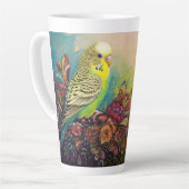 Grünes Paradies mit Blume Milchtasse (Linke Ecke)