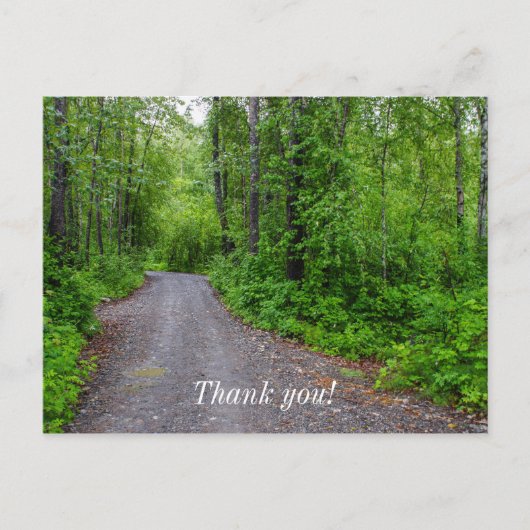 Grünes Paradies Postkarte (Vorderseite)