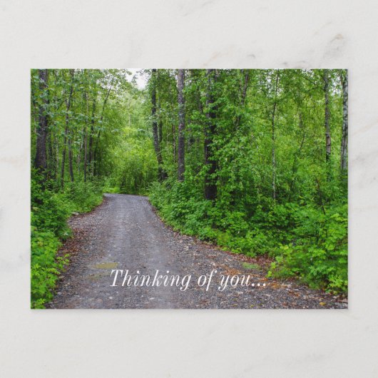 Grünes Paradies Postkarte (Vorderseite)