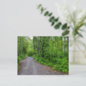 Grünes Paradies Postkarte (Stehend Vorderseite)