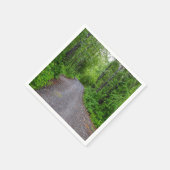Grünes Paradies Serviette (Ecke)