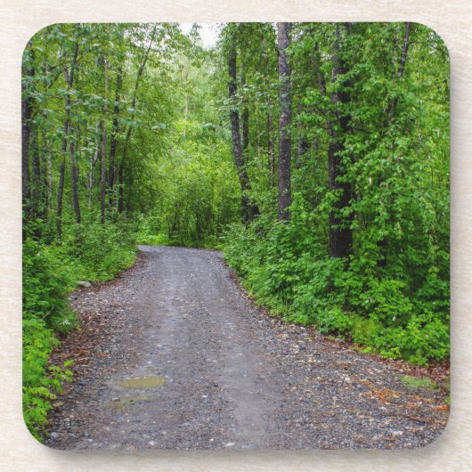 Grünes Paradies Untersetzer (Vorderseite)