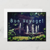 Grünes Paradies weit, weit weg von Bon Voyage Postkarte (Vorne/Hinten)