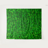 Grünes Party für den Gartenwald Wandteppich (Vorderseite (Horizontal))