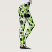 Grünes Pickleballs - Leggings (Rechts)