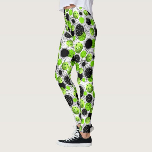 Grünes Pickleballs - Leggings (Links)