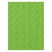 Grünes Pixelmuster Retro 8-Bit Gaming Tischdecke (Vorderseite)