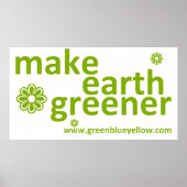 Grünes Poster (Vorne)