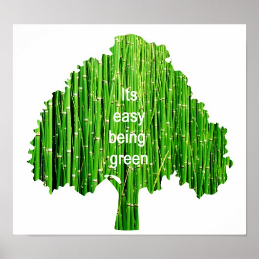Grünes Poster (Vorne)