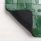 Grünes Puzzlespiel Mousepad (Ecke)