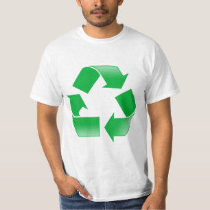 GRÜNES RECYCEL-SYMBOL T-Shirt