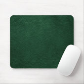 Grünes Retro kundenspezifisches Leder Mousepad (Mit Mouse)