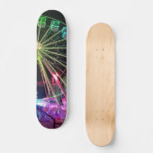 Grünes Riesenrad Skateboard (Vorderseite)