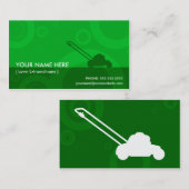 grünes Ringmähen Visitenkarte (Vorne/Hinten)