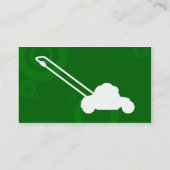 grünes Ringmähen Visitenkarte (Rückseite)