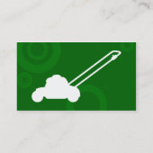 grünes Ringmähen Visitenkarte (Rückseite)