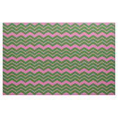 Grünes Rosa Chevron-Zickzack-Design  Stoff (Fat Quarter (45,7 x 55,9 cm))