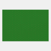 Grünes Rot Polka Dot Geschenkpapier Set (Vorderseite 3)