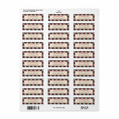 Grünes rotes Tartan-Karo individuelles Weihnachtsf (Vorne)