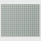 grünes Schachbrettmuster Geschenkpapier (Flach)