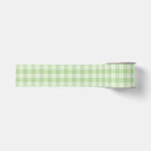 Grünes Schachbrettmuster Ripsband (Vorderseite)