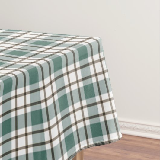 grünes Schachbrettmuster Tischdecke (Beispiel)