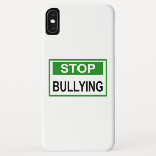Grünes Schild gegen Mobbing Case-Mate iPhone Hülle