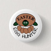 Grünes Schildkröteneier, Ostereier Jäger Button (Vorderseite)