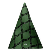 Grünes Schlangenmuster Partyhütchen (Rechts)