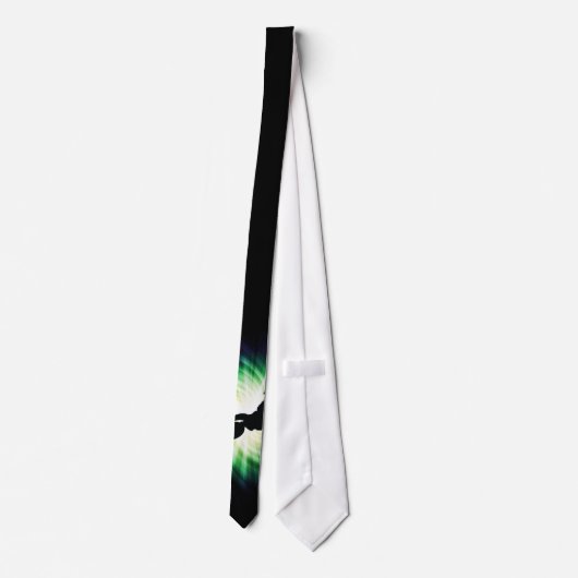 Grünes Schmutz-Fahrrad Krawatte (Rückseite)