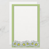 Grünes Schriftpapier von Daisy Blume Lime Briefpapier (Vorne/Hinten)